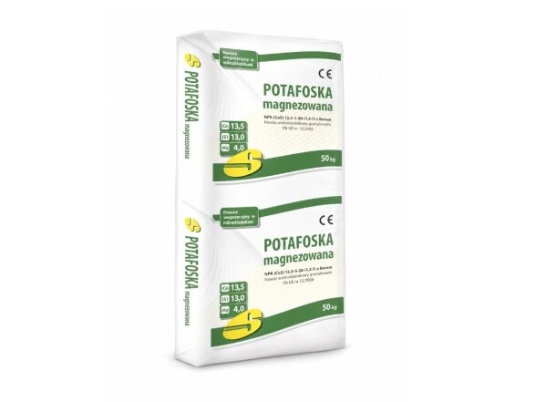 POTAFOSKA su magniu - PK (Mg) 13,5-13 (4), 50 kg POTAFOSKA su magniu - PK (Mg) 13,5-13 (4), 50 kg